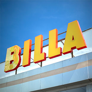 Billa supermarket